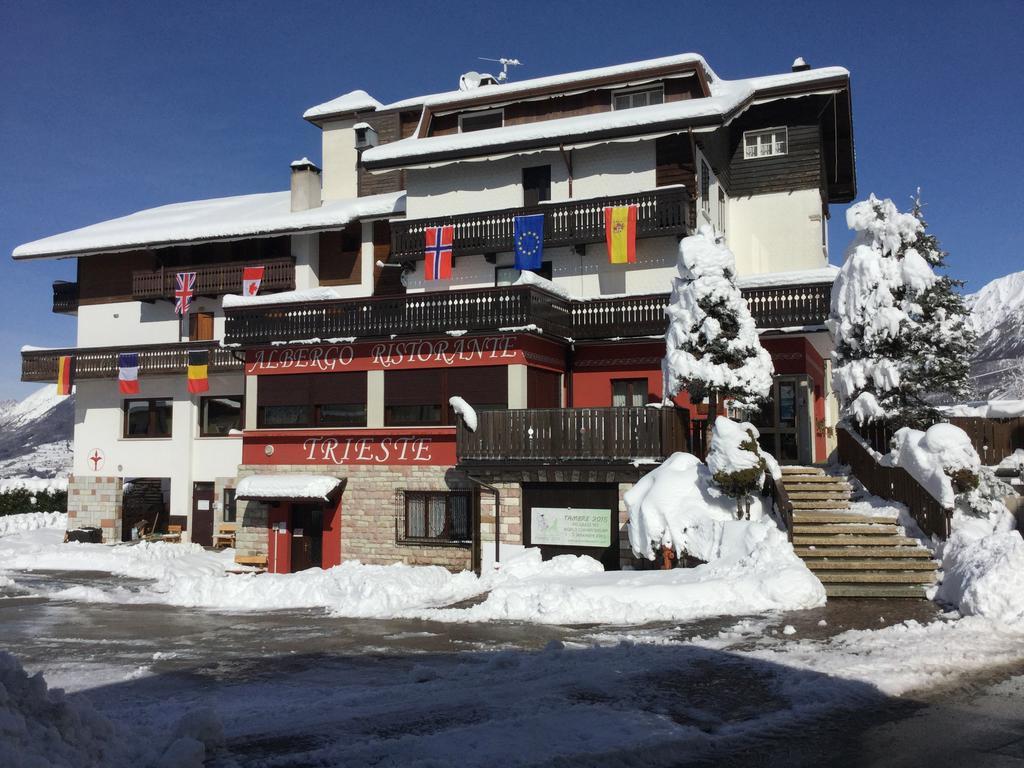 Albergo Trieste Tambre d'Alpago Bagian luar foto