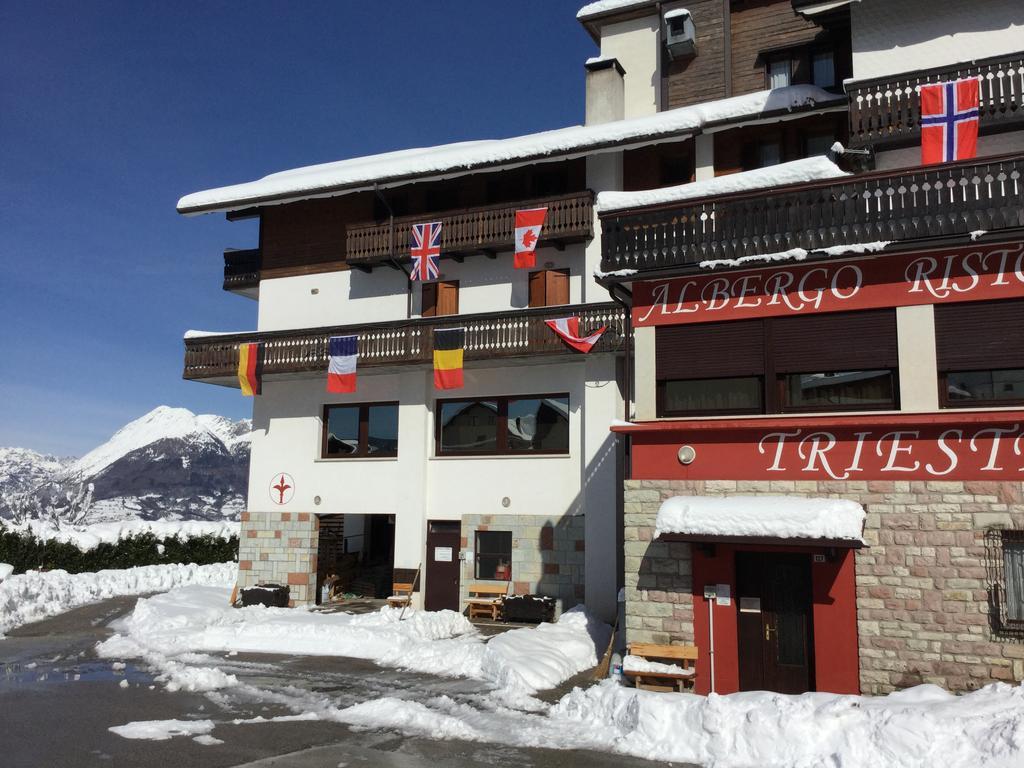 Albergo Trieste Tambre d'Alpago Bagian luar foto